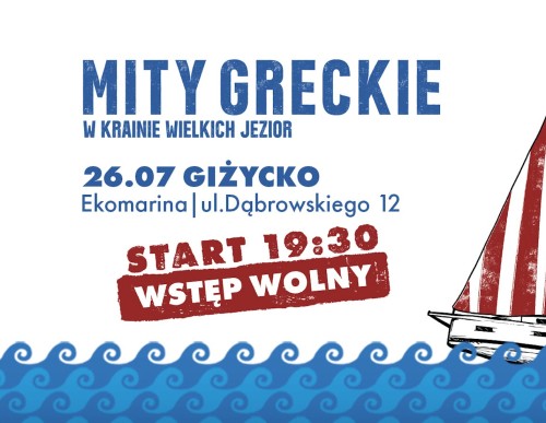 Greccy bohaterowie zawitają do Giżycka. Plenerowy spektakl już 26 lipca w Ekomarinie