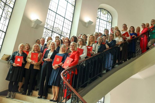 Burmistrz Ewa Ostrowska w Radzie Kobiet województwa