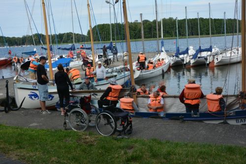 Relacja z IV Warsztatów Żeglarskich Osób Niepełnosprawnych Mazurskiej Szkoły Żeglarstwa